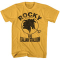Rocky Mens S/S T-Shirt - Itallionstallion - Solid Ginger Hoodie, Sweatshirt | ZylaModa.com