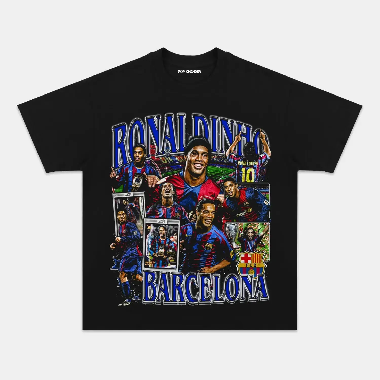 RONALDINHO - FCB TEE Style001 Hoodie, Sweatshirt | ZylaModa.com (Image 1)