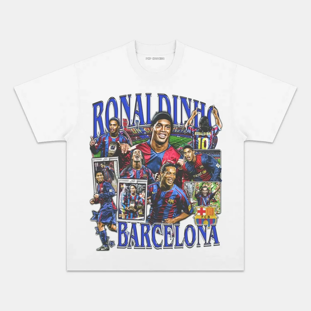 RONALDINHO - FCB TEE Style001 Hoodie, Sweatshirt | ZylaModa.com (Image 2)