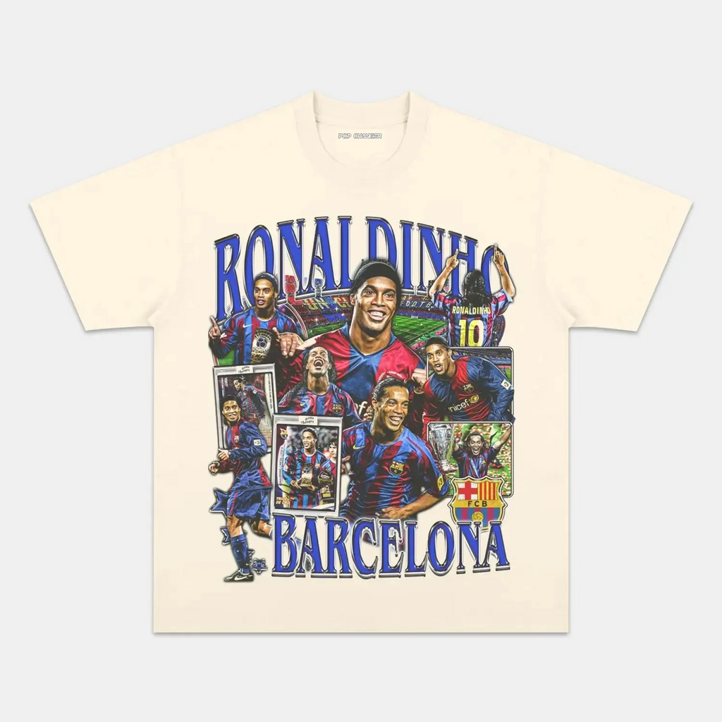 RONALDINHO - FCB TEE Style001 Hoodie, Sweatshirt | ZylaModa.com (Image 4)