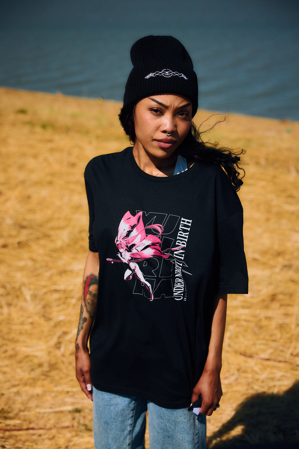 UNDER NIGHT IN-BIRTH - 'Yuzuriha' T-Shirt - Black Hoodie, Sweatshirt | ZylaModa.com (Image 1)