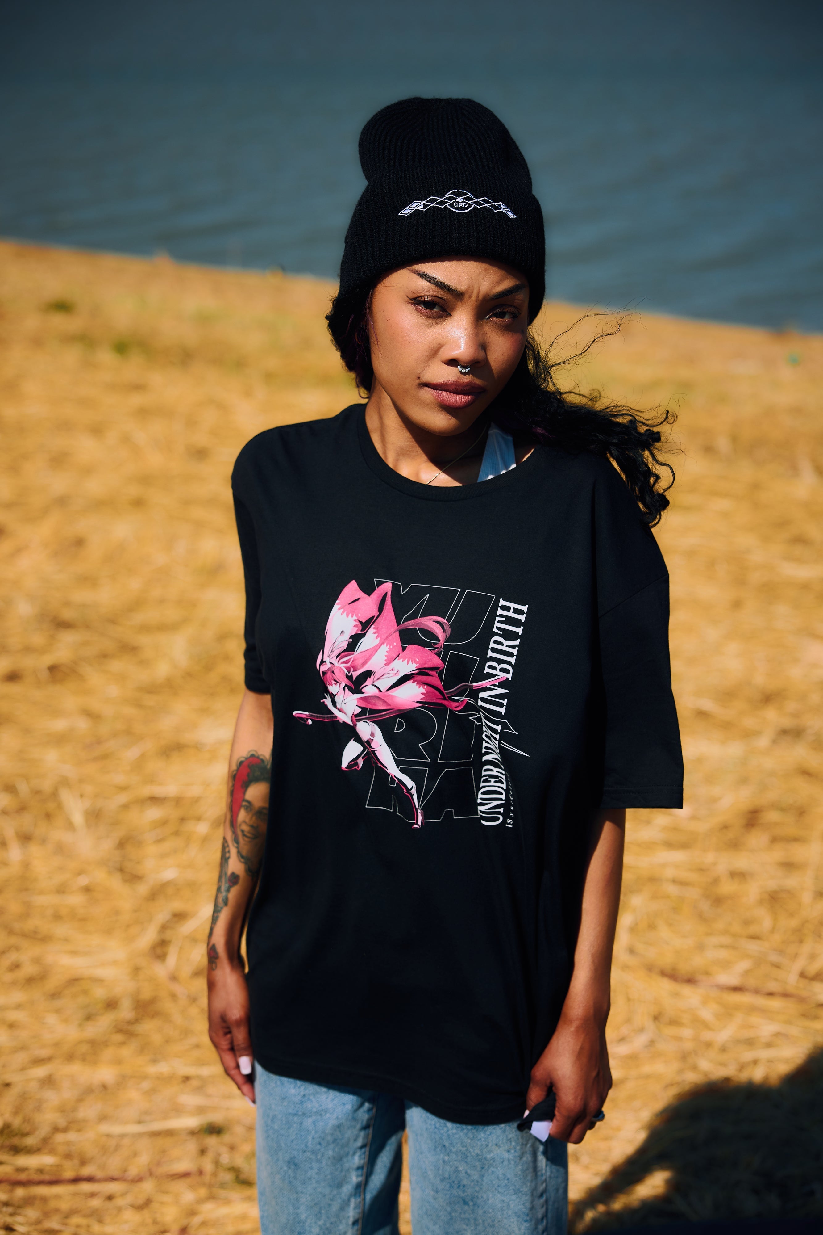 UNDER NIGHT IN-BIRTH - 'Yuzuriha' T-Shirt - Black Hoodie, Sweatshirt | ZylaModa.com (Image 1)