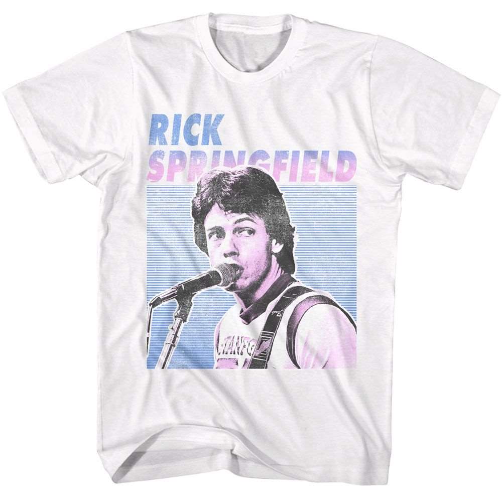 Rick Springfield Singing Photo Official T-Shirt Hoodie, Sweatshirt | ZylaModa.com