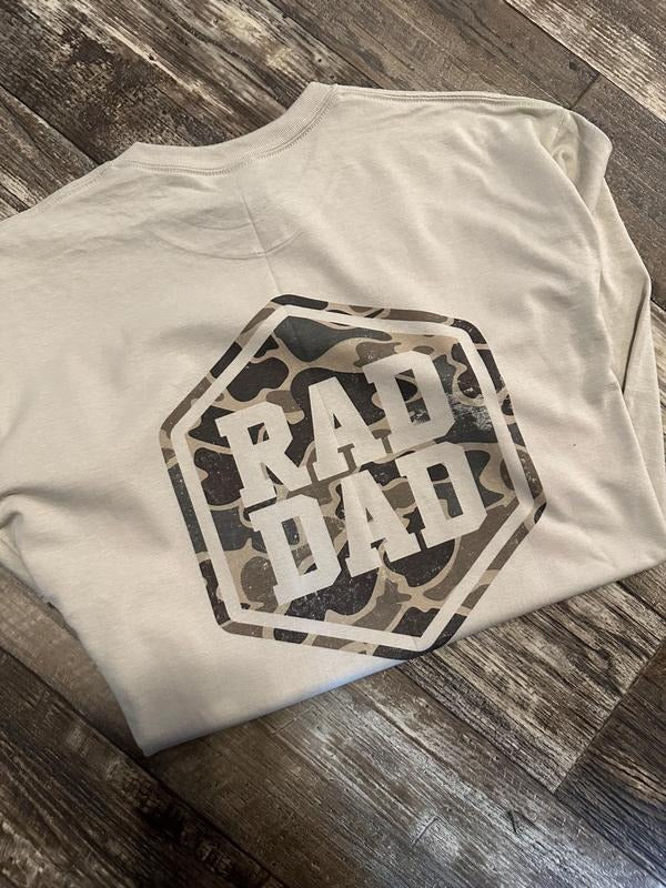 Rad Dad Camo Tshirt  T-shirt, sweater and Hoodie Sweatshirt | ZylaModa.com