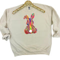 Rainbow Chenille Bunny Patch Sweatshirt -- SAND T-Shirts, Hoodie | ZylaModa.com