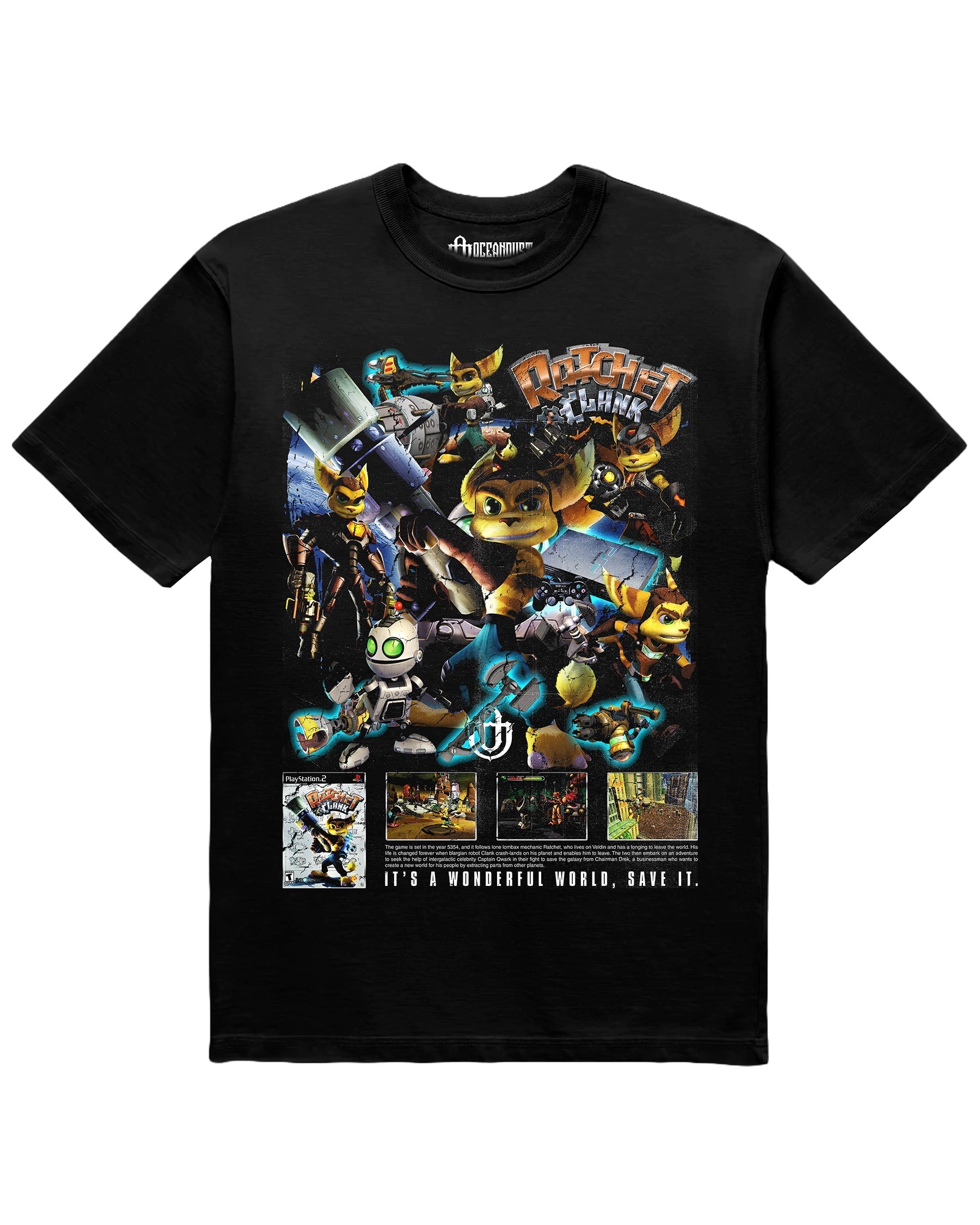 Video Games 'Ratchet & Clank' T-Shirt Hoodie, Sweatshirt | ZylaModa.com (Image 1)