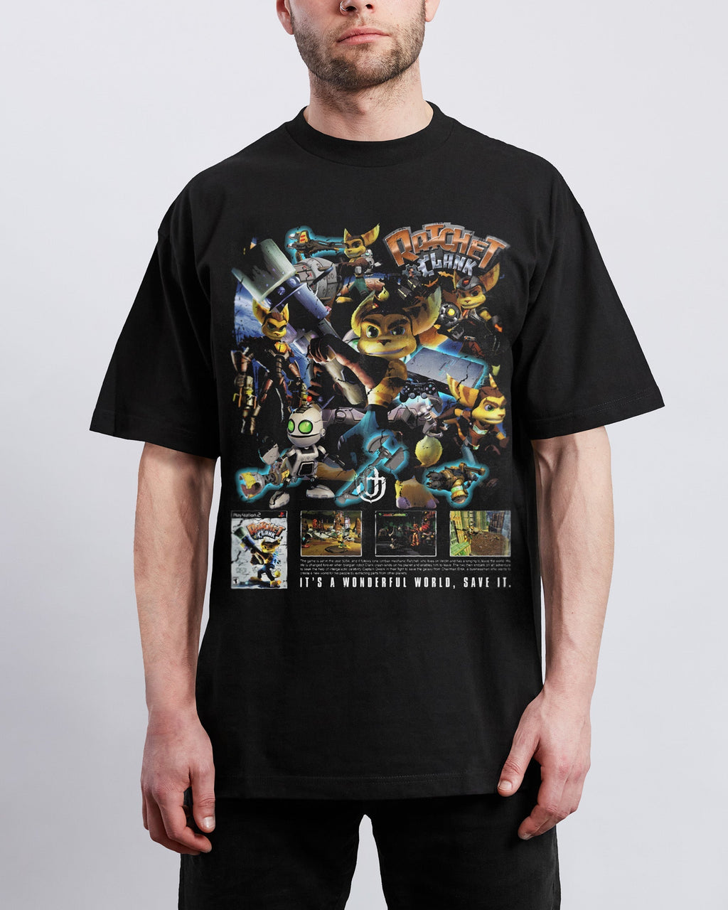 Video Games 'Ratchet & Clank' T-Shirt Hoodie, Sweatshirt | ZylaModa.com (Image 3)