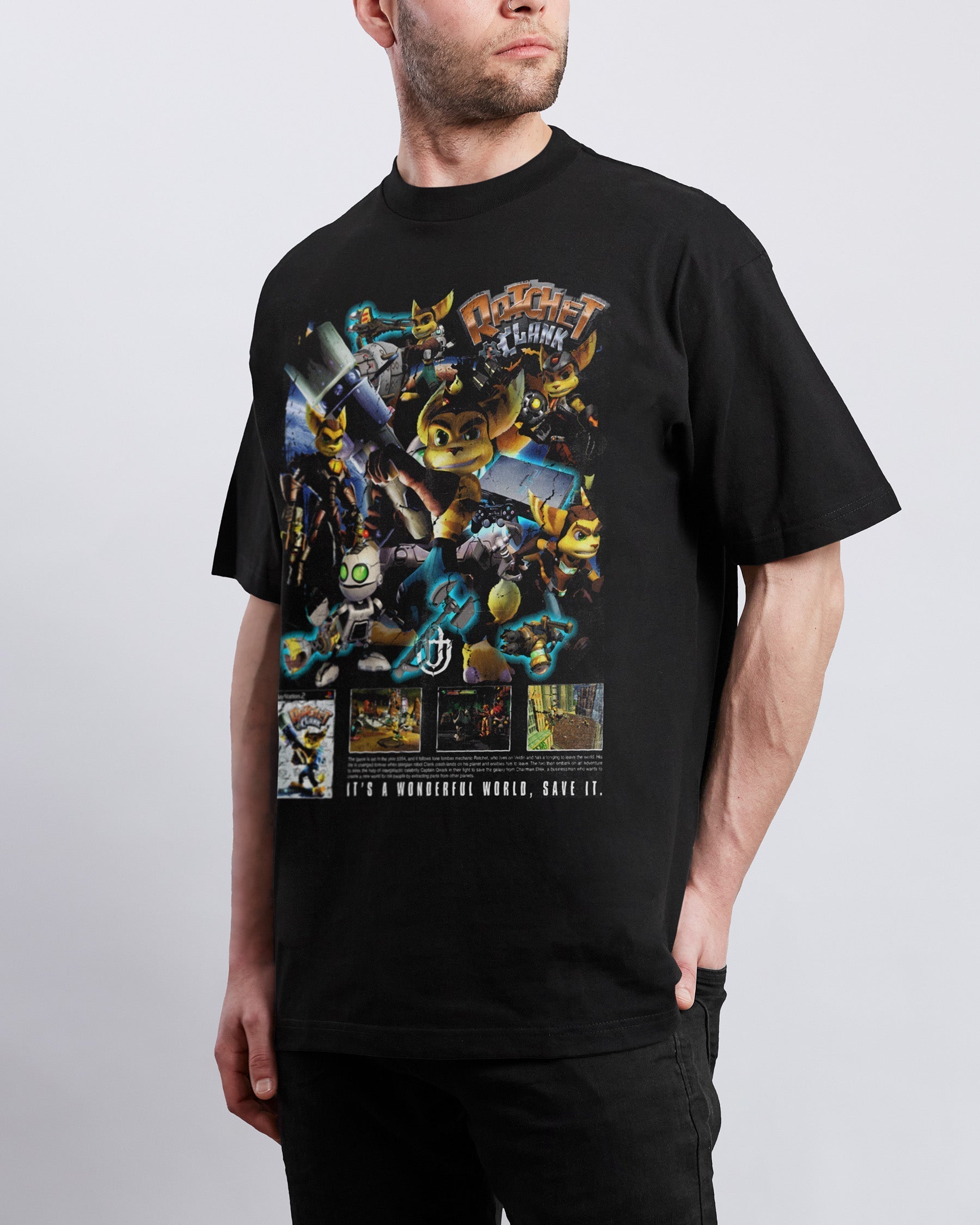 Video Games 'Ratchet & Clank' T-Shirt Hoodie, Sweatshirt | ZylaModa.com (Image 4)