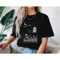 Read in Peace T-Shirt, Skeleton Book Shirt, Skeleton Reading T-Shirts, Book Lover  Gift, Dark Romans Tee, Bookish Hoodie,...