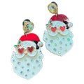 Red Cool Christmas Santa Dangle Earrings T-Shirts, Hoodie, Sweatshirt | ZylaModa.com