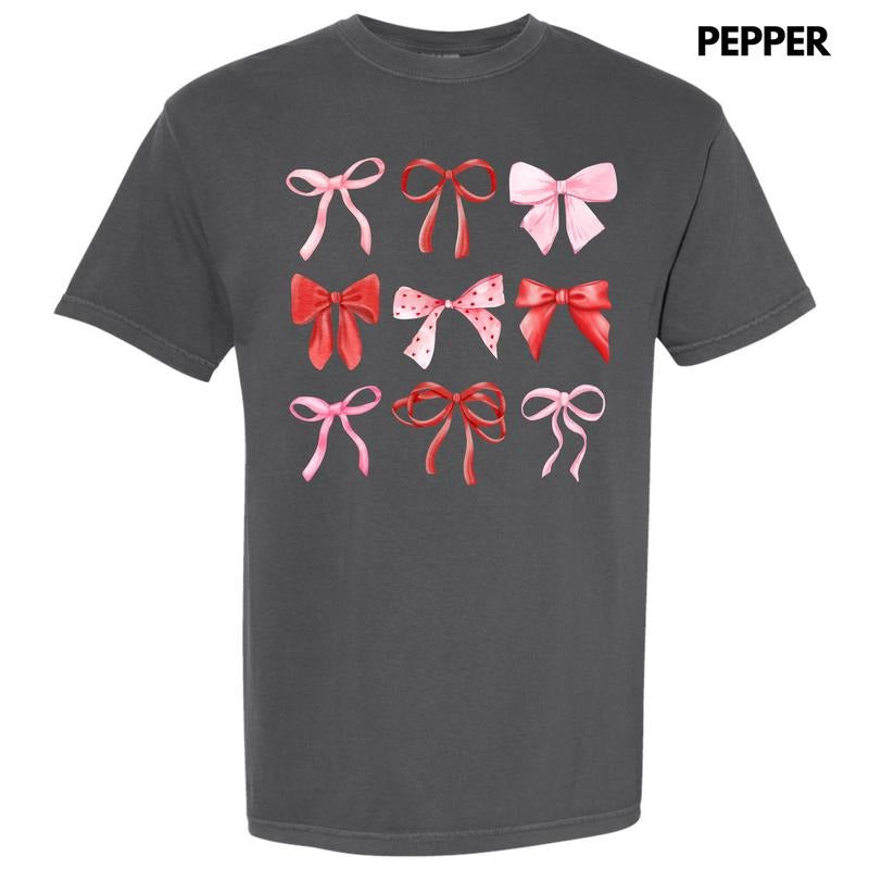 Red Ribbon Coquette Collage Comfort Colors T-Shirt Hoodie, Sweatshirt | ZylaModa.com