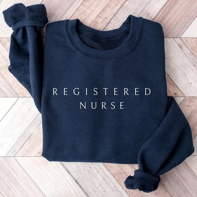Registered Nurse Sweatshirt, Varsity Nurse Shirt, Coquette Nurse Shirt, RN Shirt, Nursing Student Gift, Nurse Life Shirt...