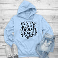 Resting Beach Face Hoodie, Printed in the USA hoodie #funny #cute #girly #beach T-Shirts, Sweatshirt | ZylaModa.com