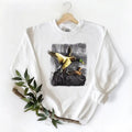 Retro  Mallard Duck Shirt Hunting Season Classic Sweatshirt Graphic,Unisex, Minimalist Cotton Hoodie | ZylaModa.com