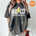 Retro ABCD Teacher T-shirt | Kindergarten Teacher | Back To School Shirt | Elementary School Shirt | Gift For Teacher ...