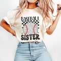 Retro Baseball Sister T-Shirt, Baseball T-Shirt, Sports T-Shirt Hoodie, Sweatshirt | ZylaModa.com