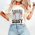 Retro Baseball Sister T-Shirt, Baseball T-Shirt, Sports T-Shirt, Baseball Sissy T-Shirt Hoodie, Sweatshirt | ZylaModa.com