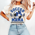 Retro Checkered Soccer Mama, Game Day, Soccer Coquette Shirt T-shirt Hoodie, Sweatshirt | ZylaModa.com