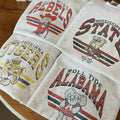 Retro College Football Mascot Crewneck Sweatshirt, Classic Menswear Tops Cotton Sweaters T-Shirts, Hoodie | ZylaModa.com