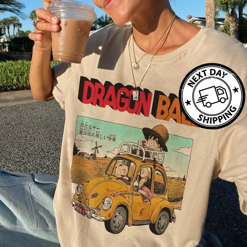 Retro Drag0nBall Tshirt, Anime Tshirtstyle{n002}2 Hoodie, Sweatshirt | ZylaModa.com
