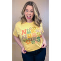 Retro Floral Nurse T-Shirt Hoodie, Sweatshirt | ZylaModa.com