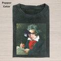 Retro Funny Vintage Graphic Tee, Alex X Ludwig van Beethoven T-Shirt, Unisex Meme Cringe Funny Dumb Shirt, Menswear...
