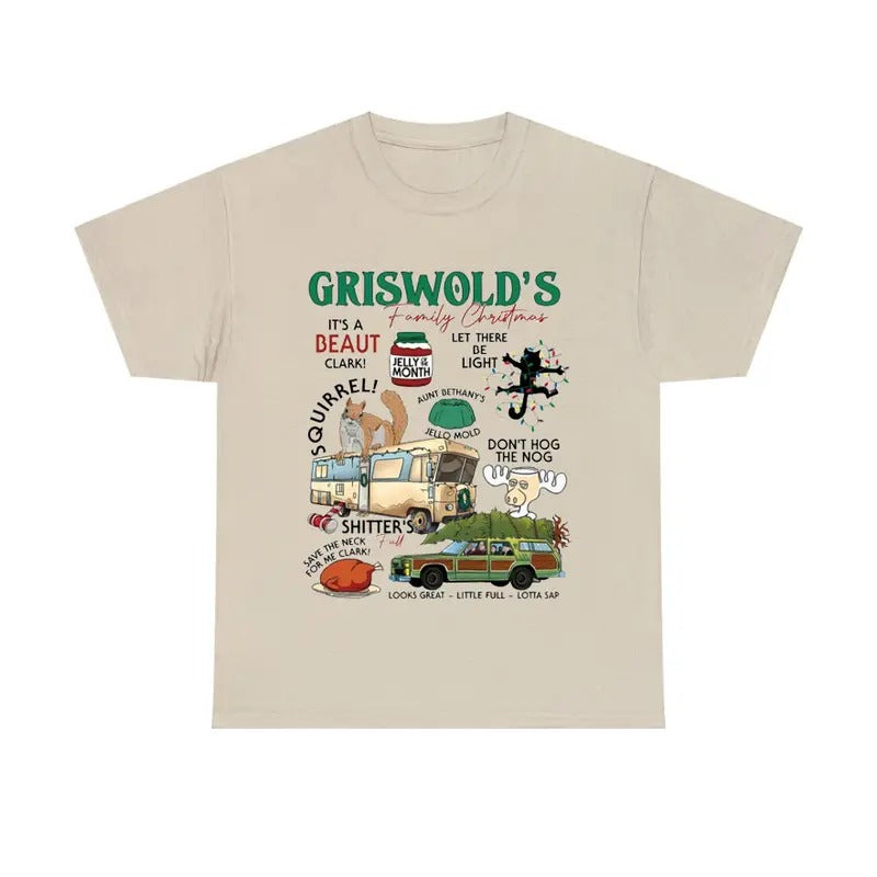 Retro Griswold Christmas Getaway T-Shirt Funny Family Graphic Tee Hoodie, Sweatshirt | ZylaModa.com