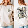 Retro Mental Health Sweatshirt Good Energy Is Contagious Mental Health Sweatshirt Mental Health Sweater Skull Skeleton...