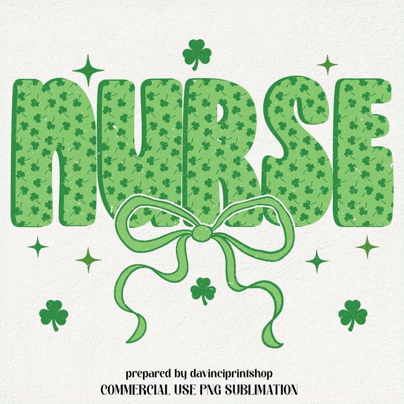 Retro Nurse St Patricks Day Nurse St Patricks Day Lucky Shamrock St Patricks Nurse Retro St Patricks Gift For Nurse...
