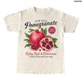 Retro Pomegranate Commercial Graphic Shirt, Vintage Pomegranate T-Shirt, Unisex Y2K Cotton Tee, Gift for Her , Global...
