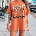 Retro Skeleton Halloween Tshirt, Trendy Fall Tee, Spooky Season Hoodie, Sweatshirt | ZylaModa.com