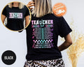 Retro Teacher Tour Shirt, gift for Teacher Shirt, ABCD Teacher Tour Shirt, End of Year Shirt, Teacher Gift Shirt, Teacher...