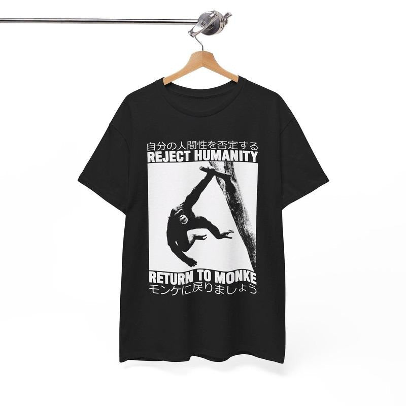Return to Monke Japanese T-Shirt Hoodie, Sweatshirt | ZylaModa.com