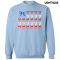 Ribbon Filled Flag Sweatshirt 'NLB' T-Shirts, Hoodie | ZylaModa.com