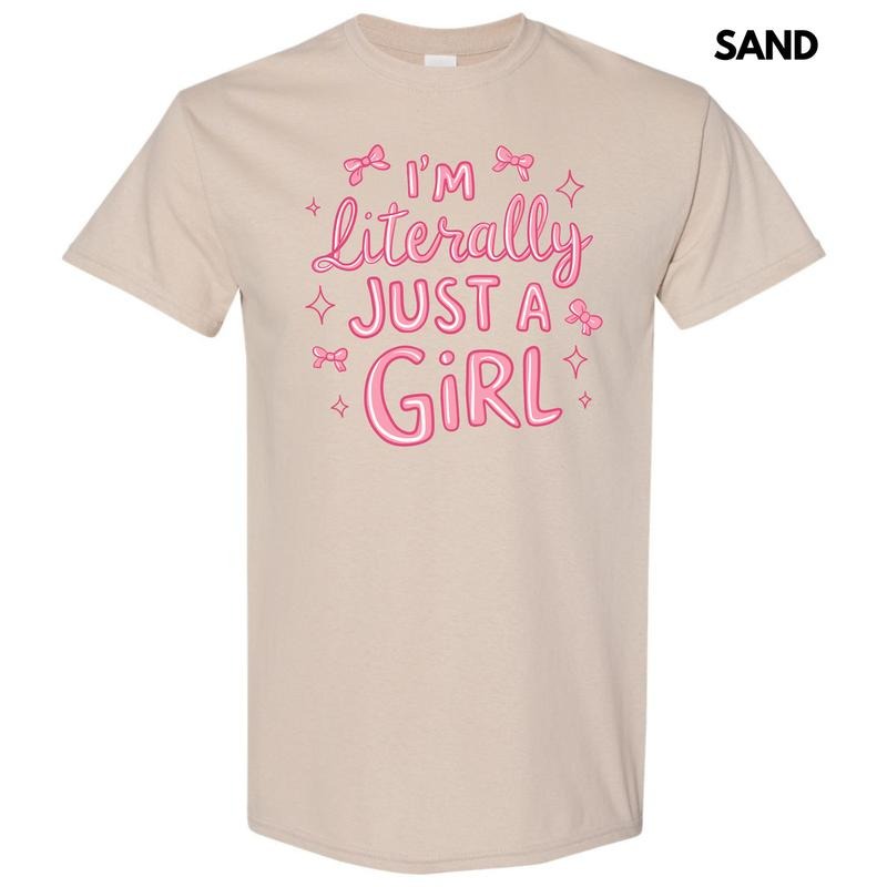 Ribbon Just A Girl Gildan Short Sleeve T-Shirt 'NLB' Hoodie, Sweatshirt | ZylaModa.com