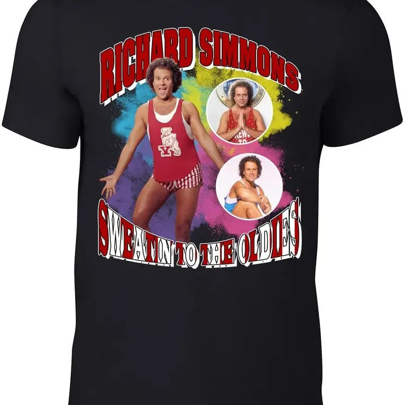 Richard Simmons Bootleg Style T-shirt Hoodie, Sweatshirt | ZylaModa.com