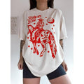 Ride or Die Cowgirl Horse Shirt, Aesthetic Trendy Western graphic tee, vintage inspired graphic tee Hoodie, Sweatshirt