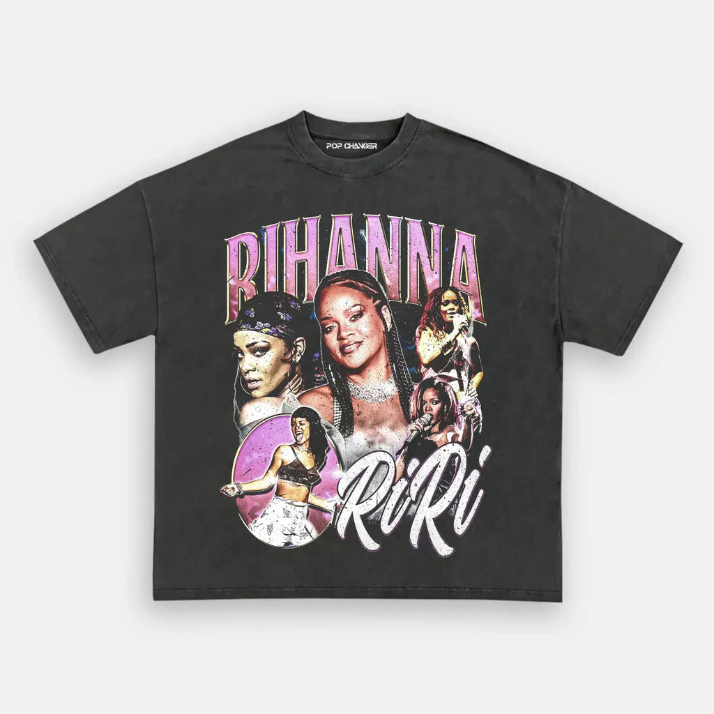 Rihanna 'RiRi' Tee Hoodie, Sweatshirt | ZylaModa.com (Image 4)