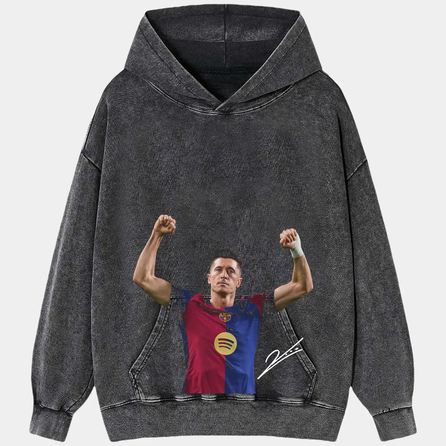 Robert Lewandowski V2 TEE Hoodie, Sweatshirt | ZylaModa.com (Image 2)
