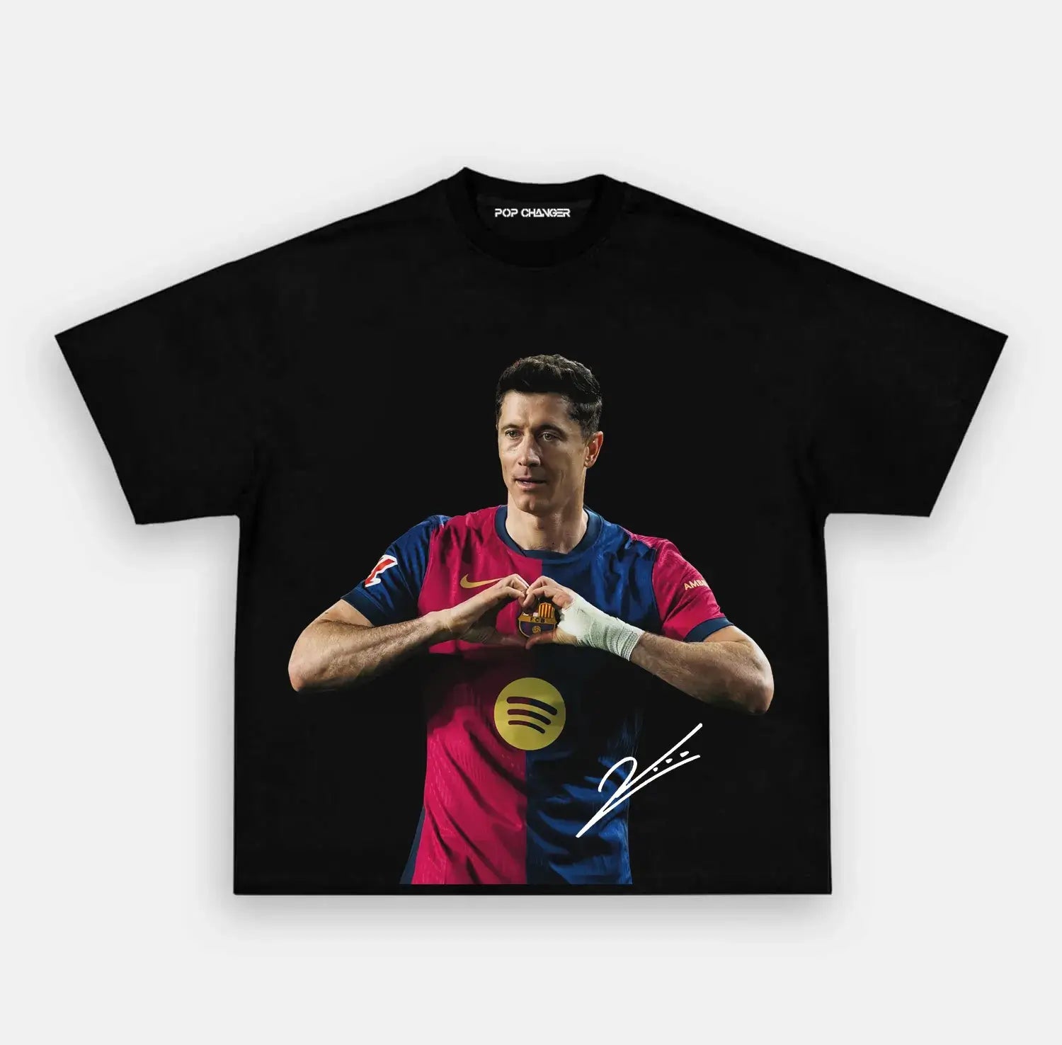 Robert Lewandowski V4 TEE Hoodie, Sweatshirt | ZylaModa.com (Image 1)