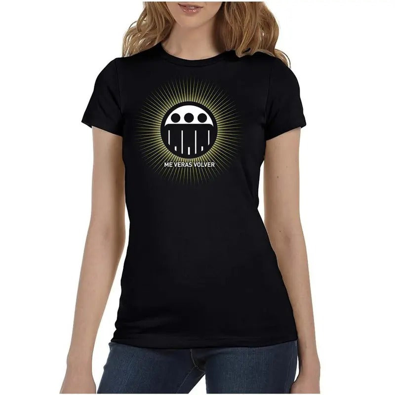 Rock en Español Soda Stereo Tribute Women's Missy T-Shirt Casual Comfort Hoodie, Sweatshirt | ZylaModa.com