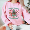 Rockin Around the Classroom Christmas Teacher Shirt, Teacher Christmas Shirt, Winter Teacher Shirt, Holiday Teacher...