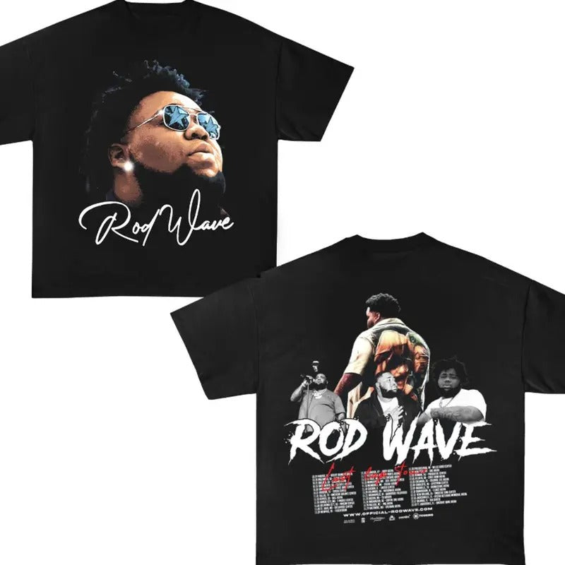 Rod Wave Last Lap Tour Date 2024 Tee - Two Sides of Concert Spirit Hoodie, Sweatshirt | ZylaModa.com