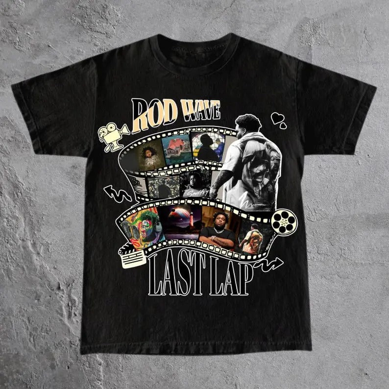 Rod Wave Last Lap shirt, Rod Wave Concert Tee Hoodie, Sweatshirt | ZylaModa.com