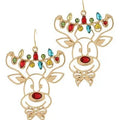 Rudolph Outline Earrings T-Shirts, Hoodie, Sweatshirt | ZylaModa.com