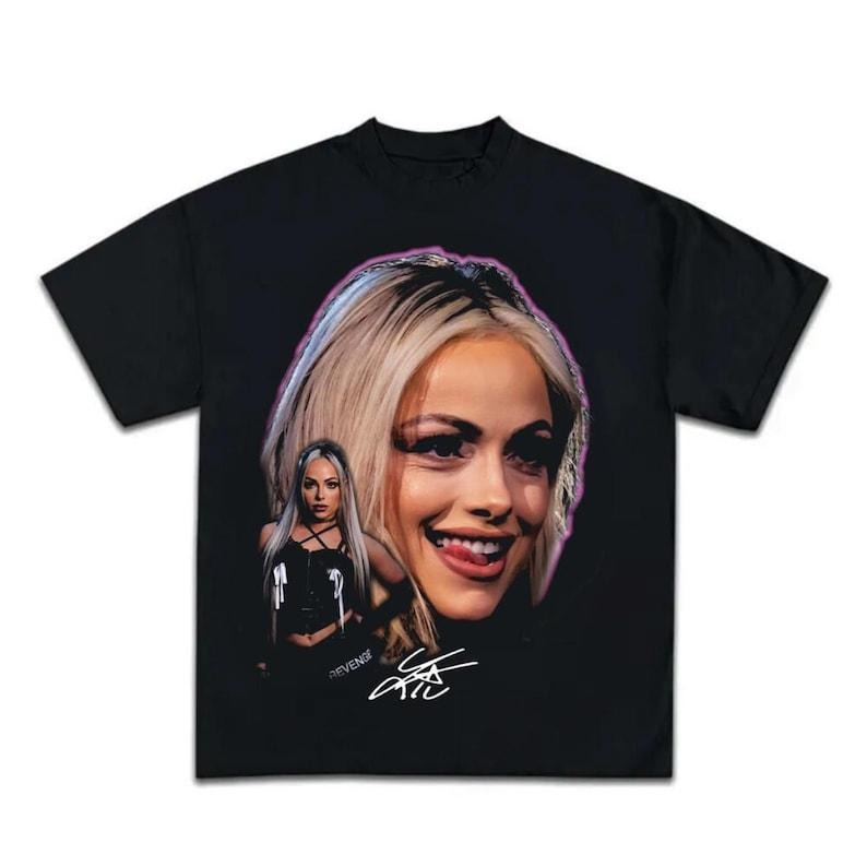 [SALE UP TO 50%] Liv Morgan Mugshot T-Shirt, Vintage Style Tee, Restling Fan Shirt, Sports Fan Gear, Unisex Gift Hoodie,...