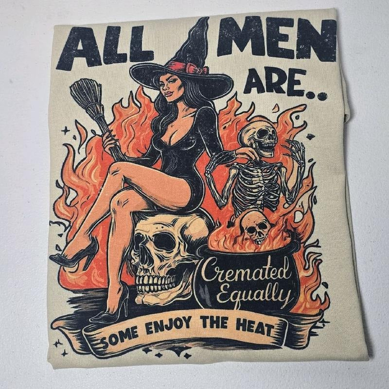 SAND all men are equal Spooky Graphic tee or Sweatshirt Hoodie | ZylaModa.com