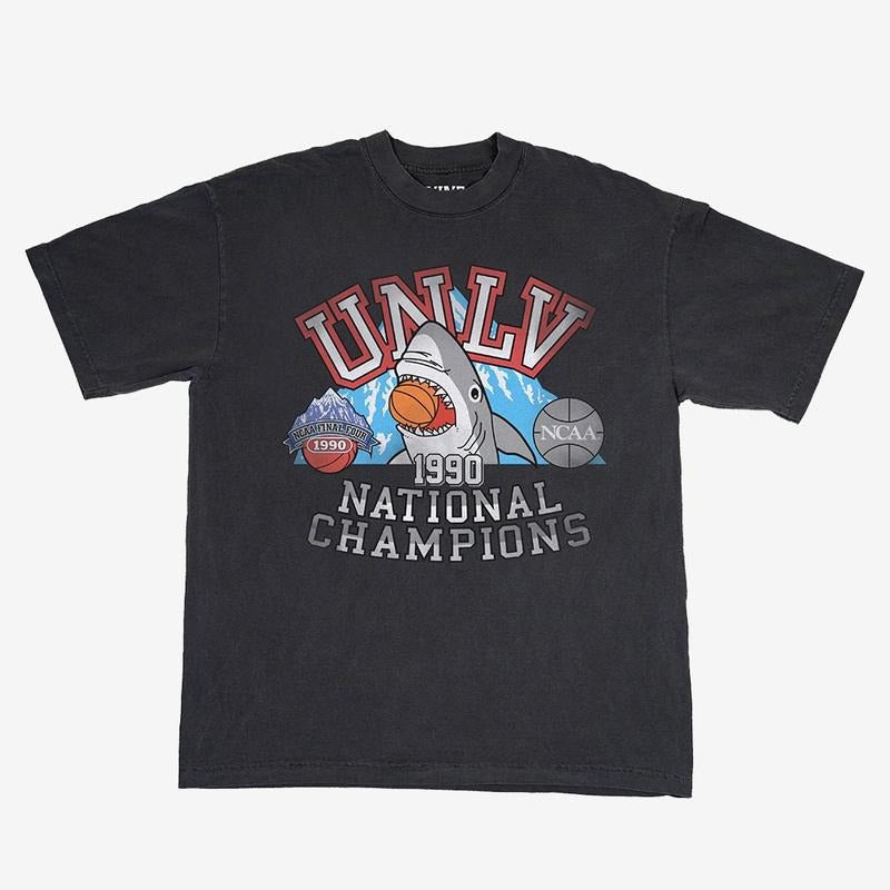 SHARK ATTACK '90 NCAA CHAMPS HEAVYWEIGHT TEE Hoodie, Sweatshirt | ZylaModa.com