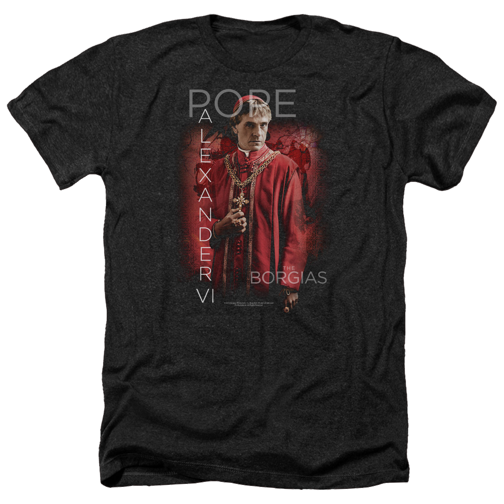 Borgias Pope Alexander Vi - Men's Heather T-Shirt Hoodie, Sweatshirt | ZylaModa.com