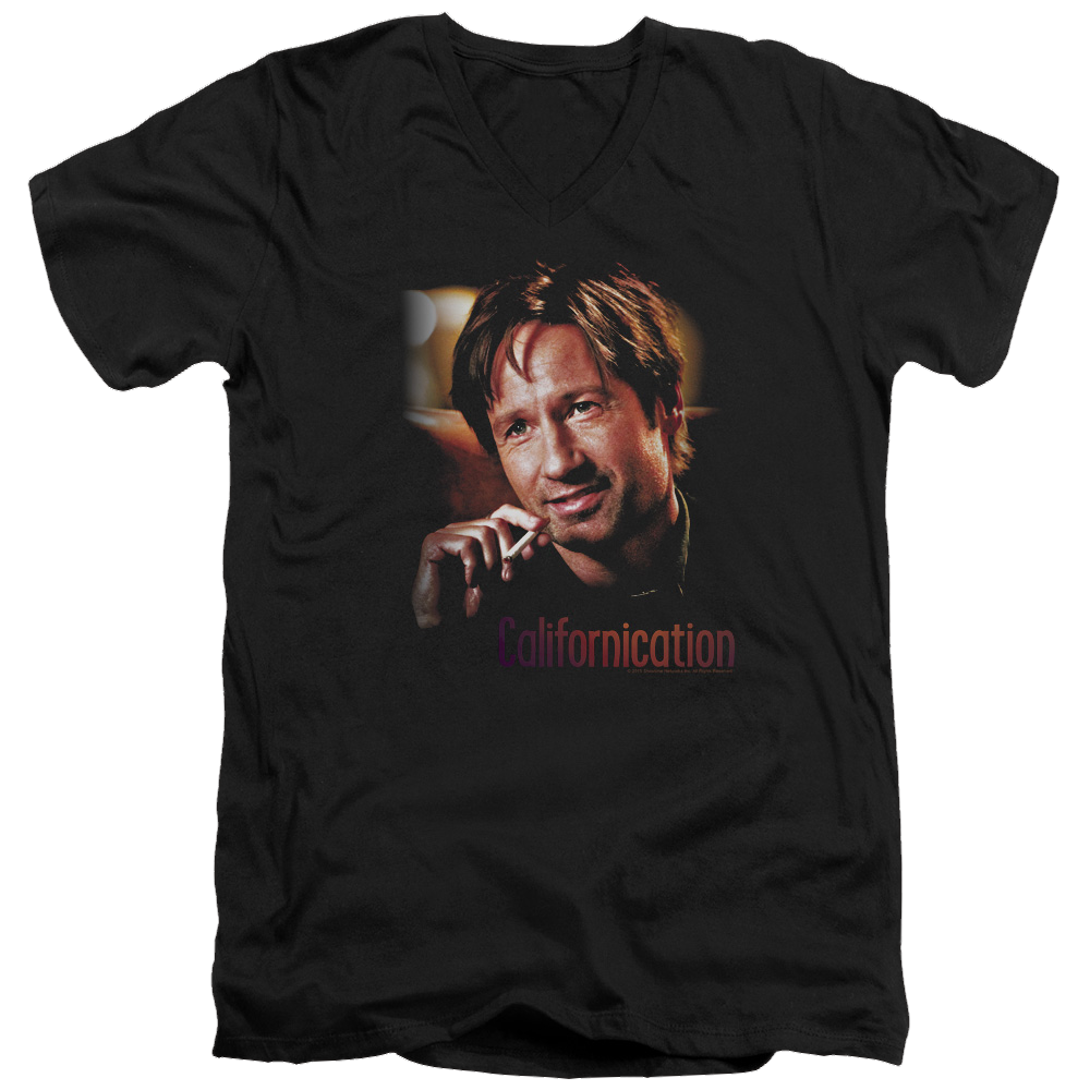 Californication Smoker - Men's V-Neck T-Shirt Hoodie, Sweatshirt | ZylaModa.com